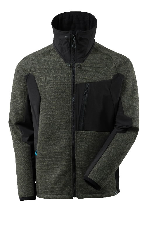 Softshell jakk 17105 Advanced. samblaroheline/must 2XL, Mascot