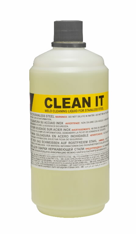 Puhdistusneste CLEAN IT (keltainen) Cleantech 200:lle 1 L, Telwin
