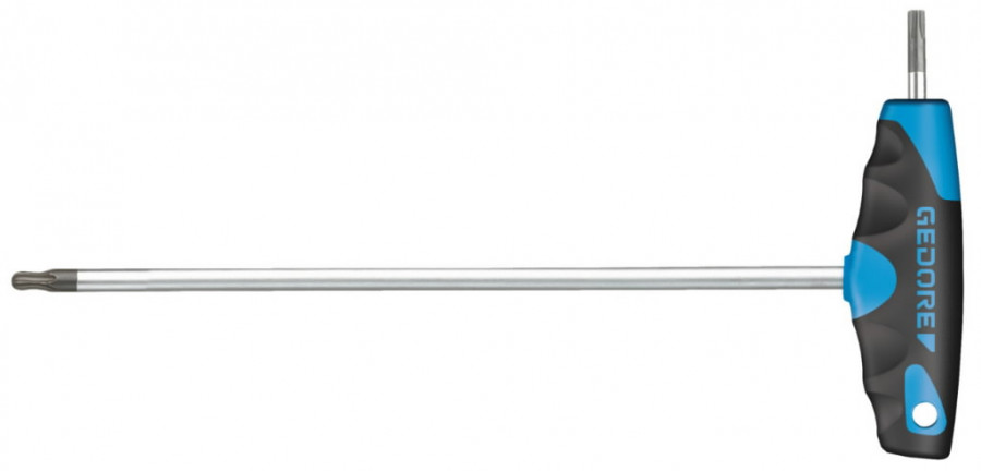 cranked socket key T40 2C-T-handle DT 2143 KTX T40, Gedore