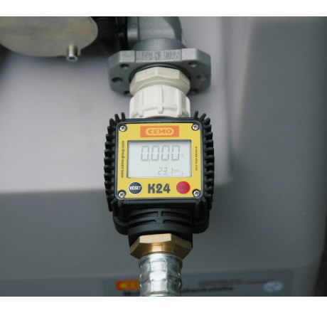 K24 Digital flow meter for 12V and 24V pumps, Cemo