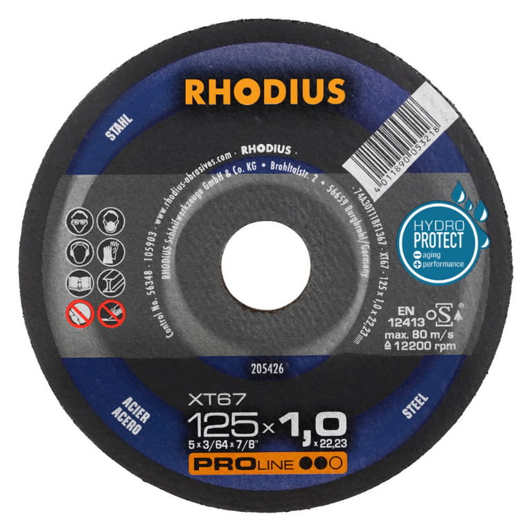 Режущий диск XT67 Pro 150x1,5, RHODIUS