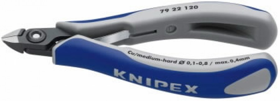 Elektriku külglõiketangid 2 120mm, Knipex