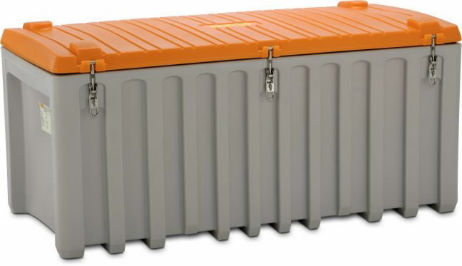 Įrankių dėžė 750L pilka/oranžinė 