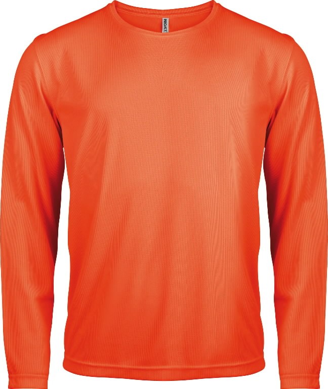 HighVisibility shirt with long sleeves Proact orange M Hivis T