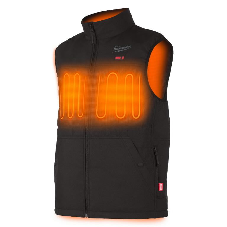 HEATED PUFFER VEST M12 HPVBL2-0, black L 3.