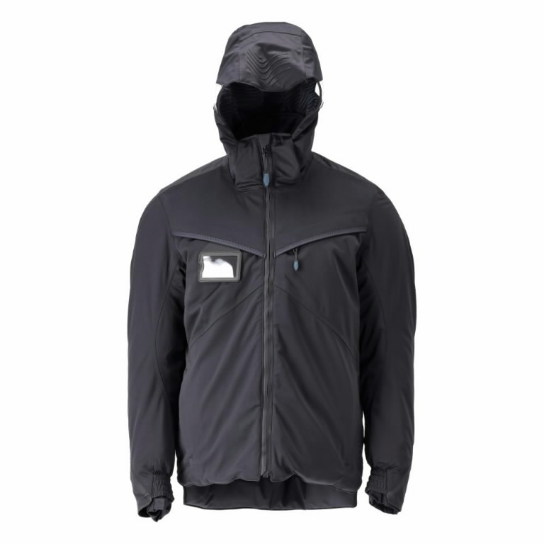Winter jacket 22035 Customized waterproof stretch, navy L, Mascot