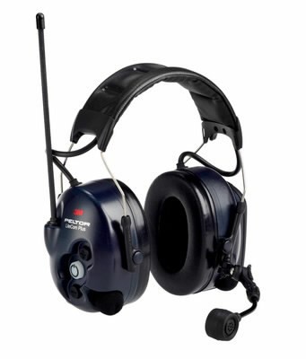 Kõrvaklapid LiteCom Plus, PMR 446, peavõruga XH001680467, 3M