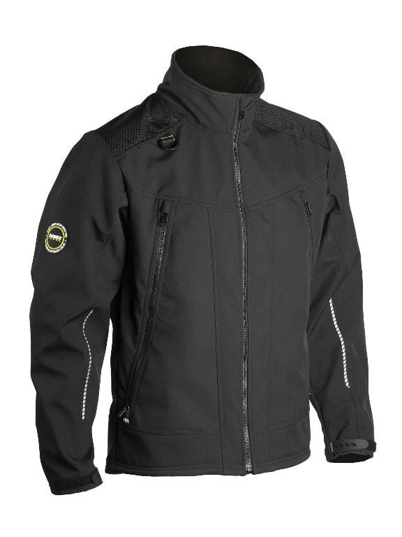 Softshell jacket 6105, black L