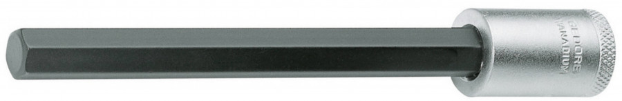 Hexagonal  Bit socket 3/8" 4mm IN30L, Gedore