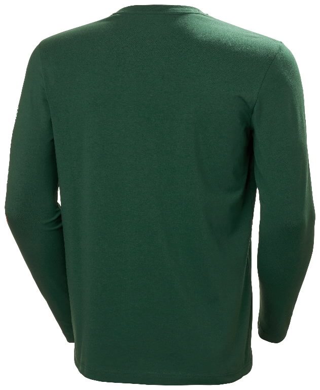 Marškinėliai Graphic ilgomis rankovėmis, green 4XL 2.