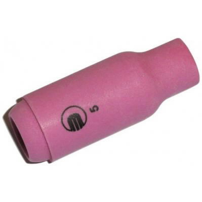 Ceramic gas nozzle, Abitig 17/18/26, d=8mm l=47mm 1