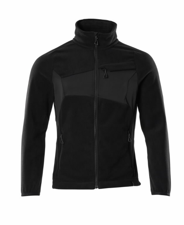 Fliisjakk Accelerate, must 2XL, Mascot