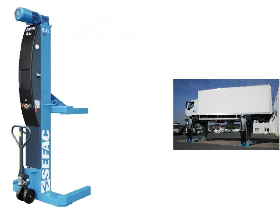 teisaldatav posttõstuk 4x8,2T 4 posti , Sefac
