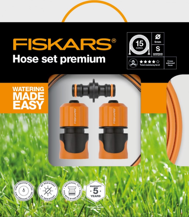 Hose set premium Q4, 9mm (3/8´´) 15m 1