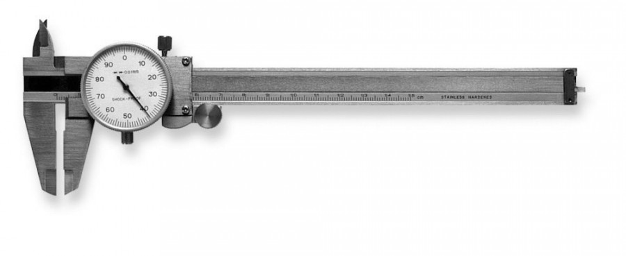 Штангенциркуль-индикатор модель 217 150/0,01/40мм, SCALA