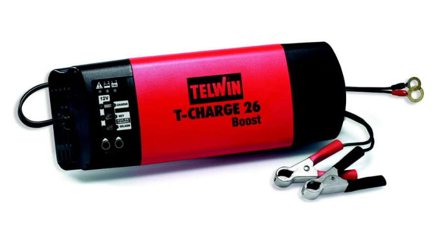 Аккумуляторное зарядное устройство T-Charge 26 Boost 12В 10-250 А-ч, TELWIN