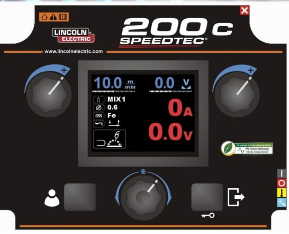 Сварочный аппарат-MIG Speedtec 200C, LINCOLN 2.