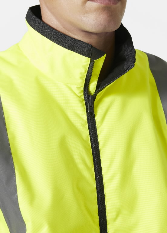 Jacket padding vest Uc-Me zip in, hi-viz CL2, yellow-black M 3.