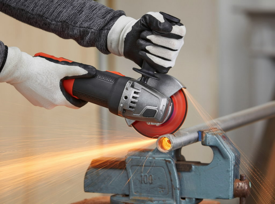 Angle grinder BEG220 / 125 mm / 900W, Black+Decker - Angle ...