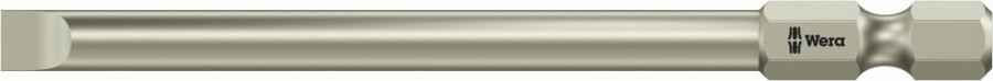 Bit 1/4´´ 3800/4, stainless steel, SL 1,0x5,5x89, Wera