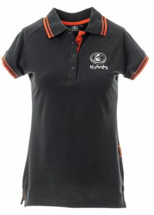 Grey polo, women KUBOTA L