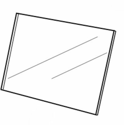 Kaitseklaas, välimine 90x110mm 10V, Speedglas 3M