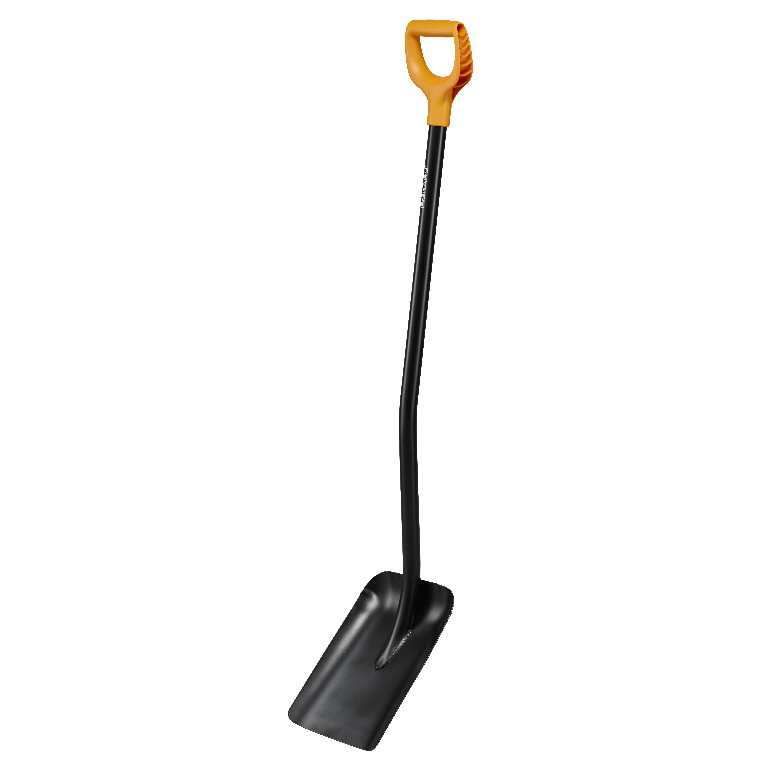 Solid Metal Shovel D Handle, Fiskars - Spades, shovels and forks
