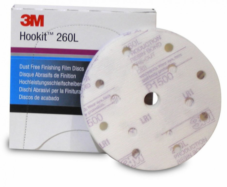 Sanding disc Hookit 260L/15 P600 150 mm, 3M