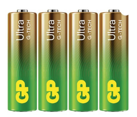 Baterijos AAA/LR03, 1,5V, Ultra G-Tech, 4 vnt. 