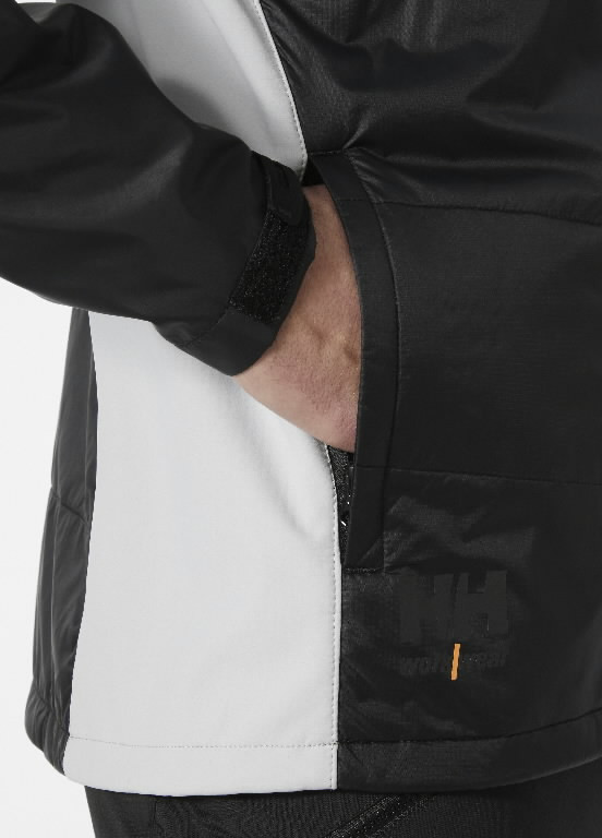 Jacket Kensington insulated, black/grey XS 3.