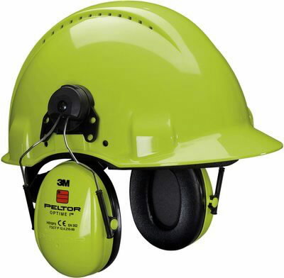 Headphones helmet mounting Optime I HiViZ H510P3E469GB