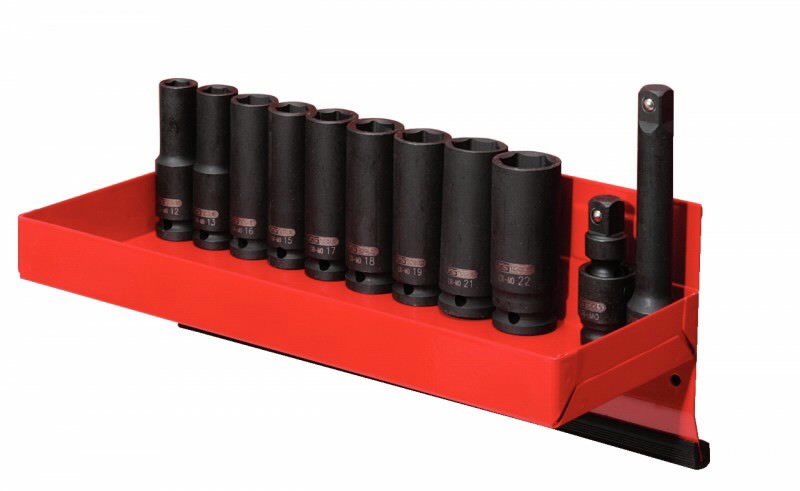 Löökpadrunite komplekt 1/2´´, 12-22mm, 13-osa, pikad, KS Tools