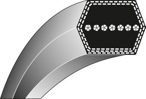 Double-V-Belt 12.70 x 2310.00 Lb, Ratioparts