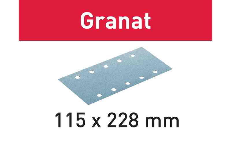 Sanding paper STF 115X228 P150 GR/100, Festool