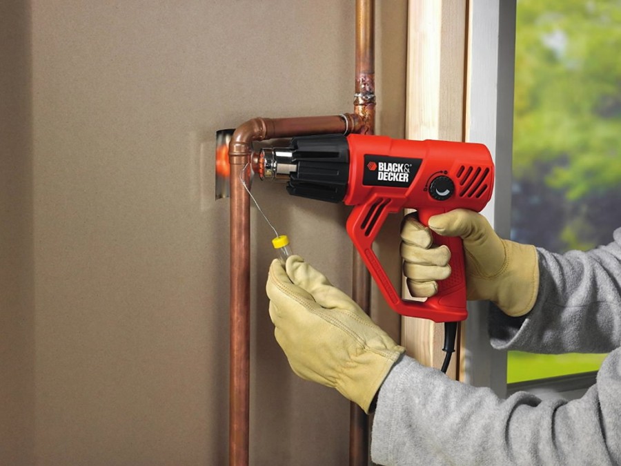 Hot air gun KX2001K + 5 accessories, Black+Decker Hot Air Guns