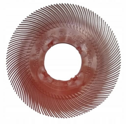 Šepečių papildymas Bristle BB-ZB Type-C raudonas 150mm P220, 3M