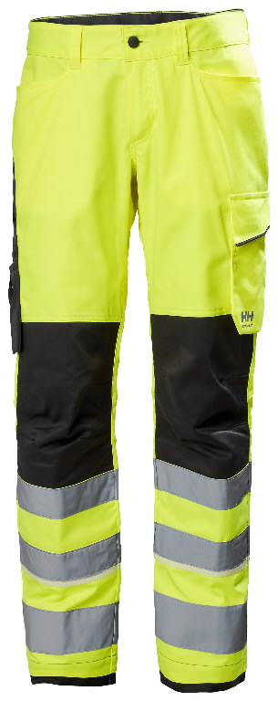 Work pants Uc-me, hi-viz, CL2, yellow/black C46