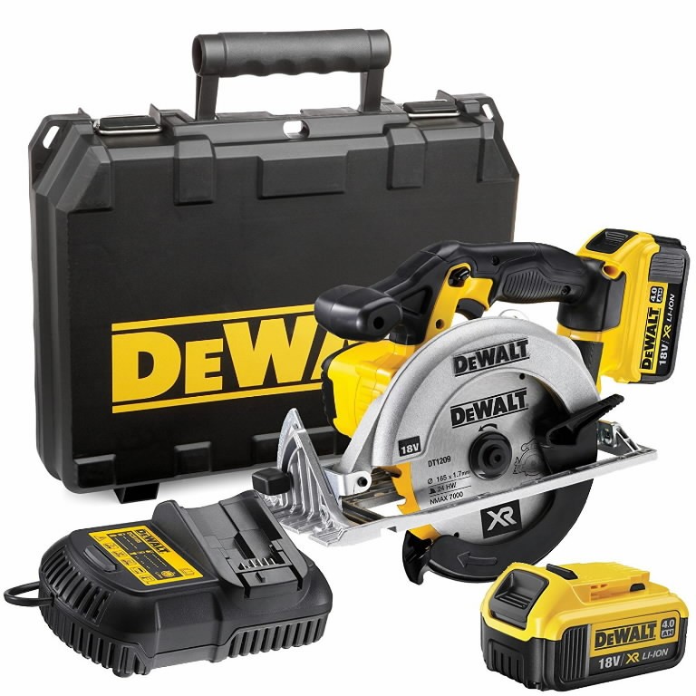 Cordless circular saw DCS391M2, 18V / 4,0Ah, DeWalt Cordless Circular