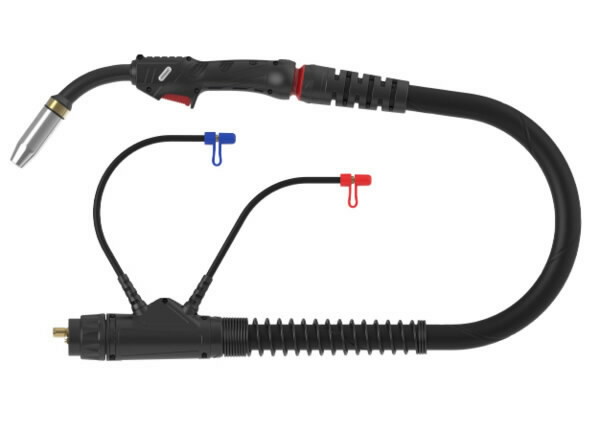 MIG-torch water LG Promig 400W (400A) 4m, Weldline