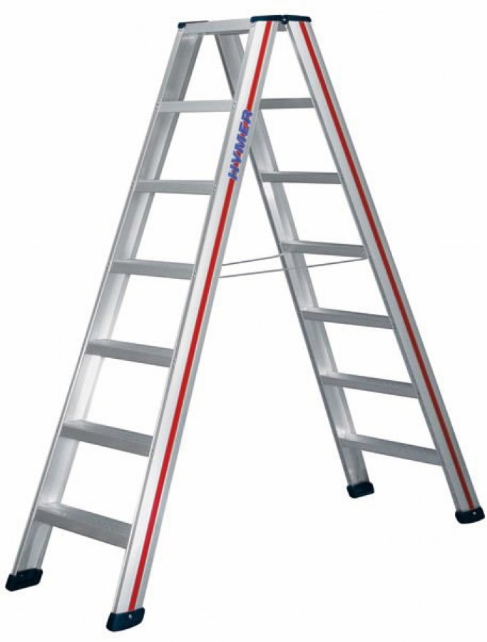 Hymer, Step ladder, double-sided accessible 2x3 steps 6024 - Stokker