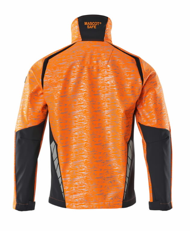 Softshell jacket Accelerate Safe, hi-vis oranz/dark navy L 2.