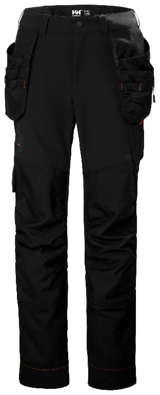 Trousers Luna Brz Construction, black C40