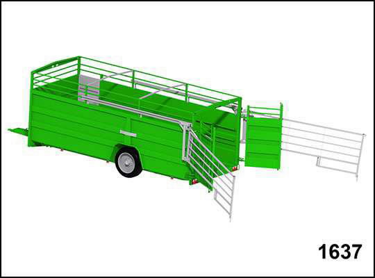 Livestock trailer  BETIMAX RDSP 7500/2, Joskin