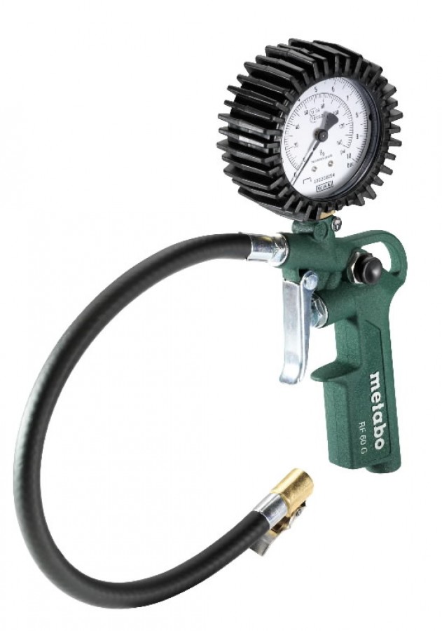 Rehvipumpamispüstol - manomeeter RF 60 G (kalibreeritud), Metabo