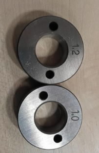 Padavimo ratukai Dex DM3000 (2vnt.) miltelinei vielai 1,0-1,2mm 