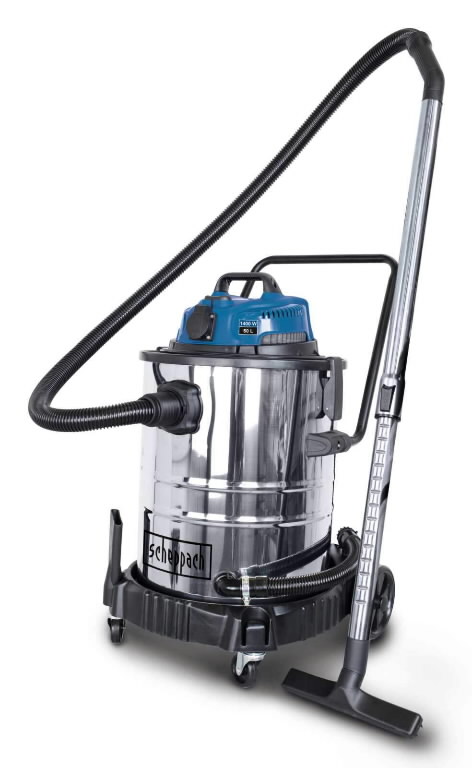 Wet & dry vacuum cleaner ASP50-ES, blower function, Scheppach 4.
