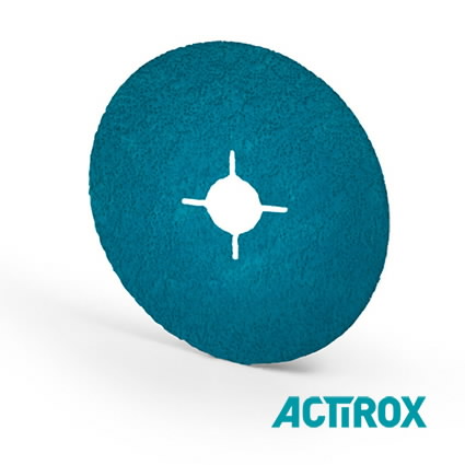 Фибровый диск INOX AF890 ACTIROX 125mm P36, VSM