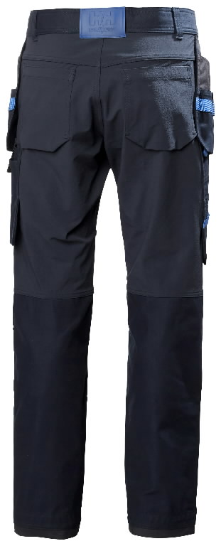 Kelnės su kabančiomis kišenėmis Oxford 4X Cons, tamprios, tamsiai mėlyna/juoda C44 2.