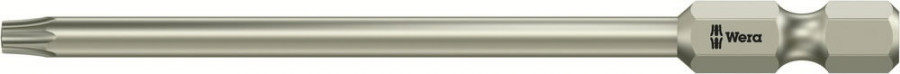 Otsak 1/4´´ 3867/4 TORX BO, Roostevaba TX 15x89, Wera