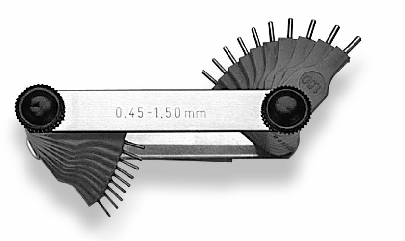 Cilindro skersmens indikatorius 0,45-1,5mm 20 antgalių 